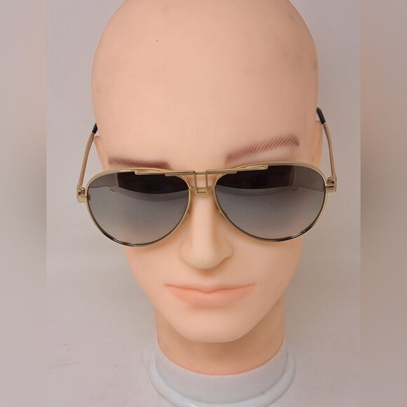 NEW Givenchy Women\'s Sunglasses Gold Brown Mirror Gradient GV 1110S 61-13-140
